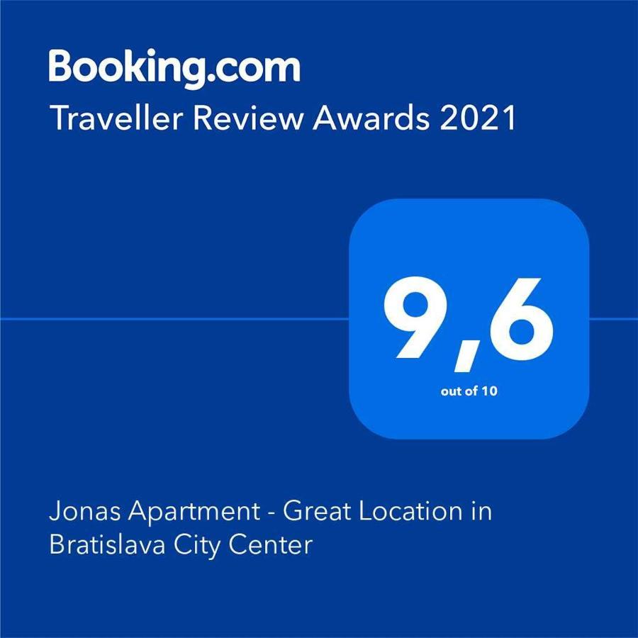 Jonas Apartments - Great Location Near Bratislava City Center Экстерьер фото